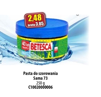 Pasta czyszcząca betesca