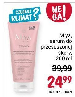 Rossmann Olejkowe serum rewitalizujące do przesuszonej skóry miya body.lab oferta