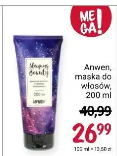 Rossmann Maska do włosów średnioporowatych anwen oferta