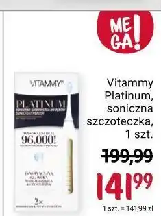 Rossmann Szczoteczka soniczka platinum vitammy oferta