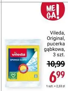 Rossmann Ścierka pucerka gąbkowa vileda oferta