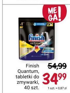 Rossmann Tabletki do zmywarek lemon finish quantum ultimate oferta