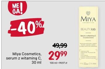 Rossmann Serum z witaminą c na przebarwienia miya beauty.lab oferta