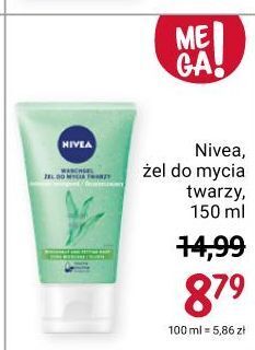 Rossmann Żel do mycia twarzy cera mieszana i tłusta nivea face essentials oferta