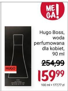 Rossmann Woda perfumowana hugo boss woman oferta