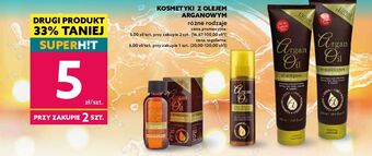 Spray do włosów przed wysoką temperaturą argan oil