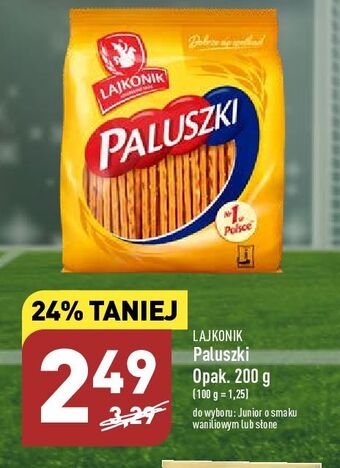 ALDI Paluszki waniliowe lajkonik junior oferta