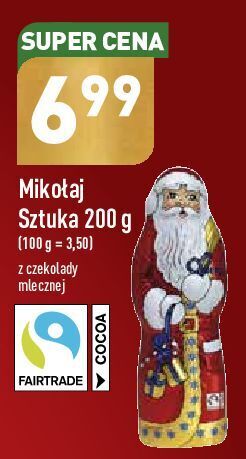 ALDI Mikołaj z czekolady oferta