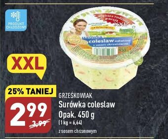 ALDI Surówka colesław grześkowiak oferta