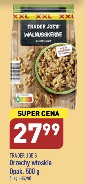 ALDI Orzechy włoskie trader joe's oferta