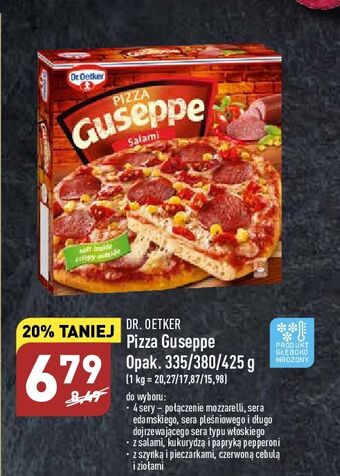 ALDI Pizza 4 sery dr. oetker guseppe oferta