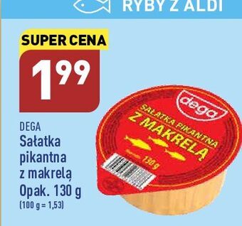 ALDI Sałatka pikantna z makrelą dega oferta