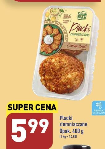 Placki ziemniaczane smak mak