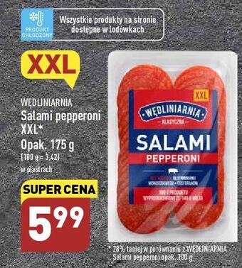ALDI Salami pepperoni wędliniarnia classic oferta