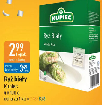 E.Leclerc Kupiec Ryż biały 4x100g oferta