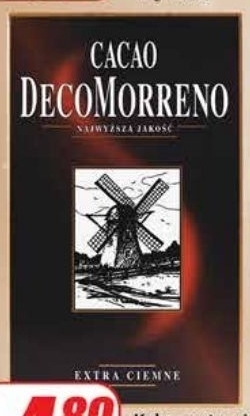 Dino Decomorreno kakao o obniżonej zawartości tłuszczu 80 g oferta