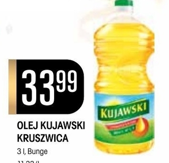 Chata Polska Kujawski olej rzepakowy z pierwszego tłoczenia 3 l oferta