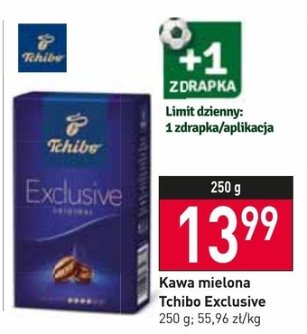 Stokrotka Tchibo exclusive kawa palona mielona 250 g oferta