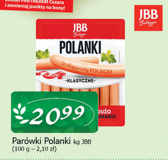 Cezar Delikatesy Parówki jbb oferta