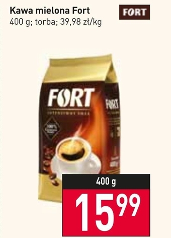 Stokrotka Fort kawa palona mielona 400 g oferta
