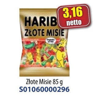 AT Haribo złote misie żelki owocowe 85 g oferta