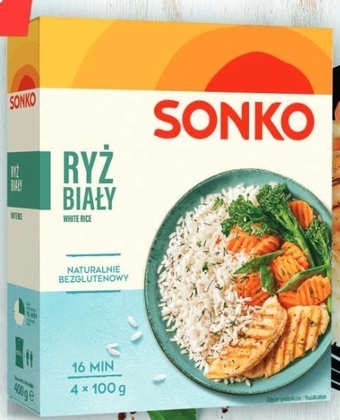 Lewiatan Sonko ryż biały 400 g (4 x 100 g) oferta