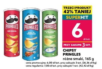 Dealz Chipsy sour cream-onion pringles oferta