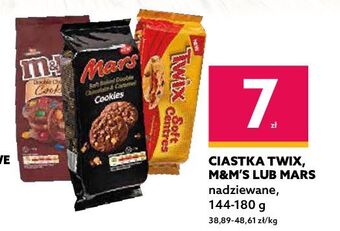Dealz Ciastka z drażami m&m's m&m's double chocolate cookies oferta