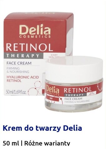 Action Krem do twarzy delia oferta