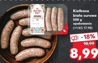 Kaufland Kiełbasa biała stąd takie dobre oferta