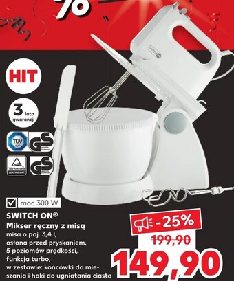 Kaufland Mikser switch on oferta