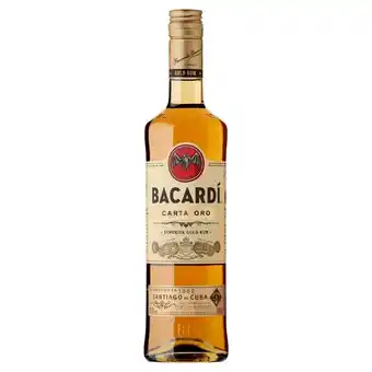 Kaufland Bacardi carta oro rum 700 ml oferta