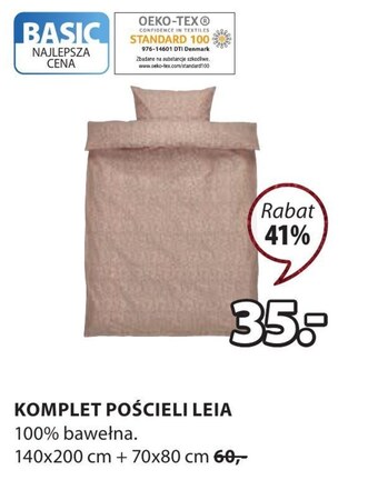 JYSK Zestaw pościeli oferta