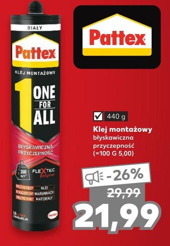 Klej montażowy pattex