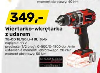 Bricomarche Wiertarko-wkrętarka einhell oferta