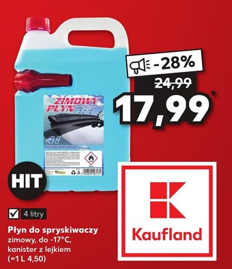 Kaufland Płyn do spryskiwaczy oferta