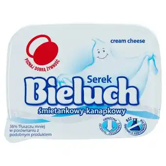 Społem Bieluch serek śmietankowy-kanapkowy 135 g oferta