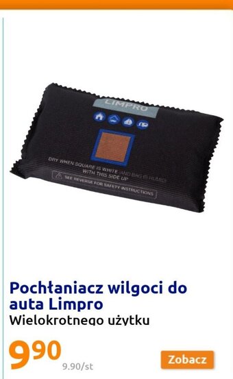 Limpro Pochłaniacz wilgoci do auta Limpro Wielokrotnego użytku