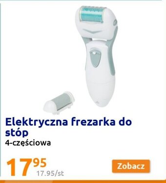 Action Elektryczna frezarka do stóp 4-częściowa oferta