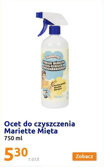 Action Mariette Ocet do czyszczenia Mięta 750ml oferta