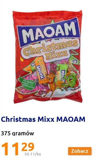 Action MAOAM Christmas Mixx 375 gramów oferta