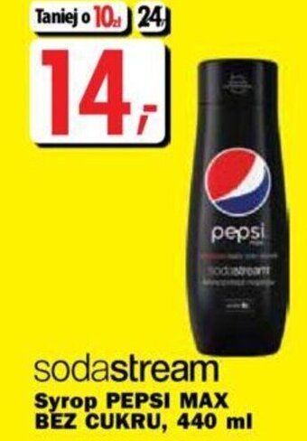 Media Expert SodaStream Syrop Pepsi Max Bez Cukru 440 ml oferta