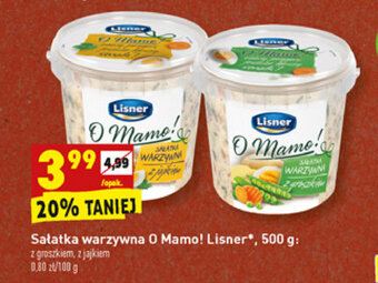 Biedronka Sałatka warzywna O Mamo! Lisner 500g oferta