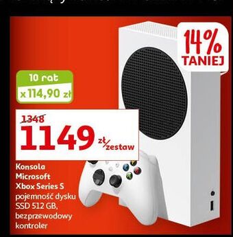 Auchan Konsola 512 gb + kontroler xbox series s oferta