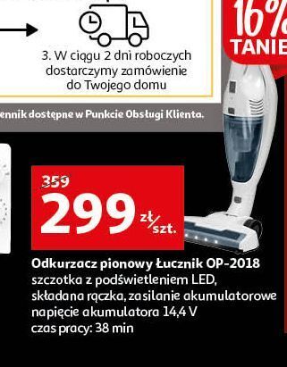 Auchan Odkurzacz op-2018 łucznik oferta