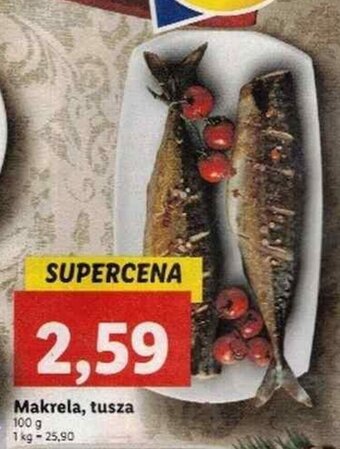 Lidl Makrela, tusza oferta