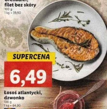 Lidl Łosoś atlantycki, dzwonko oferta
