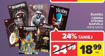 Carrefour Market Komiks ciemna strona marvela - wyprawa thanosa marvel oferta