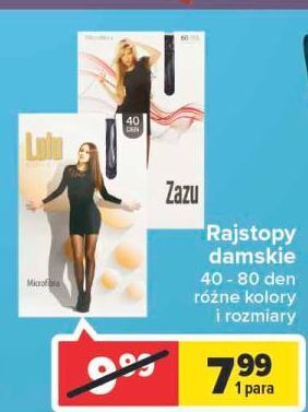 Carrefour Market Rajstopy damskie 40 den lulu oferta