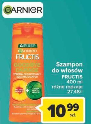 Carrefour Market Szampon wzmacniający z ekstraktem olejku owoców amli garnier fructis goodbye damage oferta